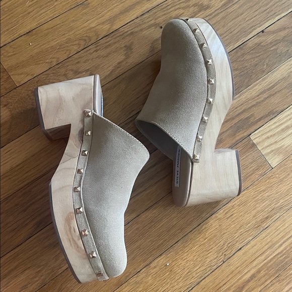 Steve Madden Chunky Bushwick Clogs 7.5 - Picture 1 of 6